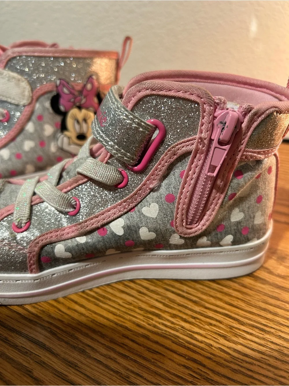 Disney sparkly silver